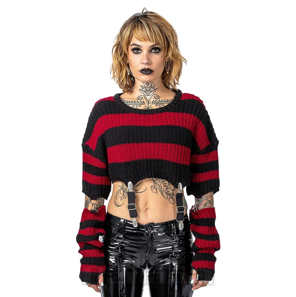 Heartless Isadora Jumper (Black/Red)