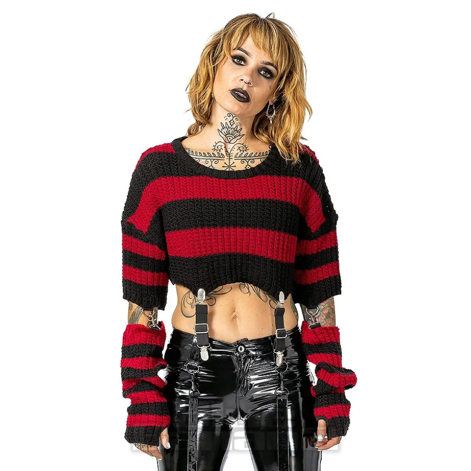 Heartless Isadora Jumper (Black/Red)
