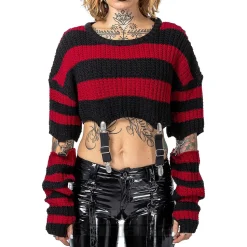 Heartless Isadora Jumper (Black/Red)