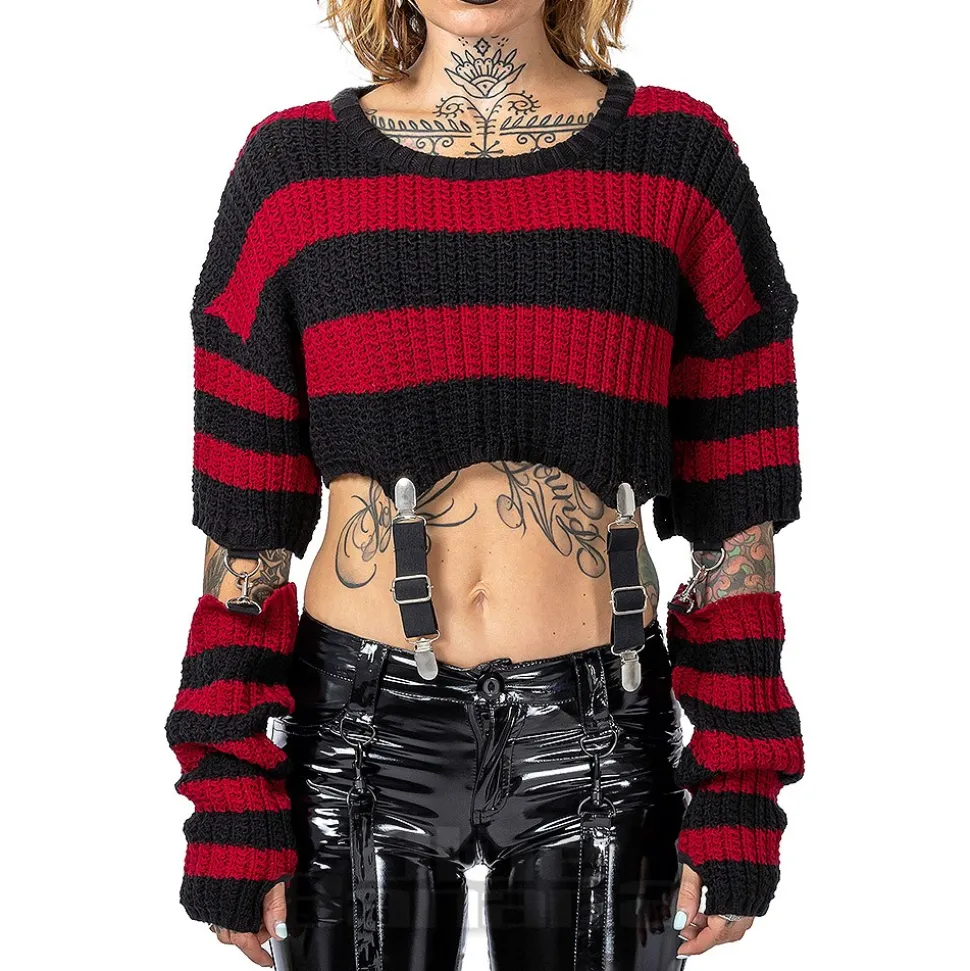 Heartless Isadora Jumper (Black/Red)