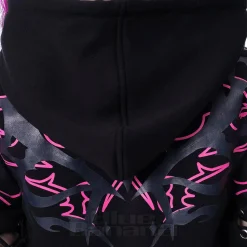 Heartless Thornchant Hoodie (Black/Pink)