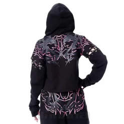 Heartless Thornchant Hoodie (Black/Pink)