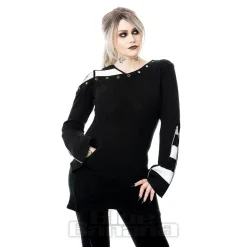 Heartless Vonda Top (Black/White)