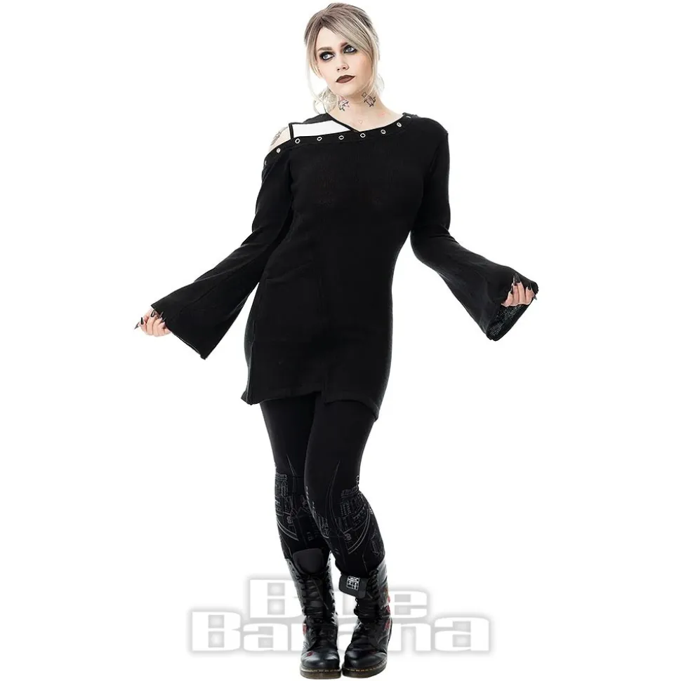 Heartless Vonda Top (Black/White)