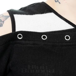 Heartless Vonda Top (Black/White)