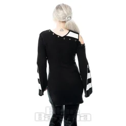 Heartless Vonda Top (Black/White)