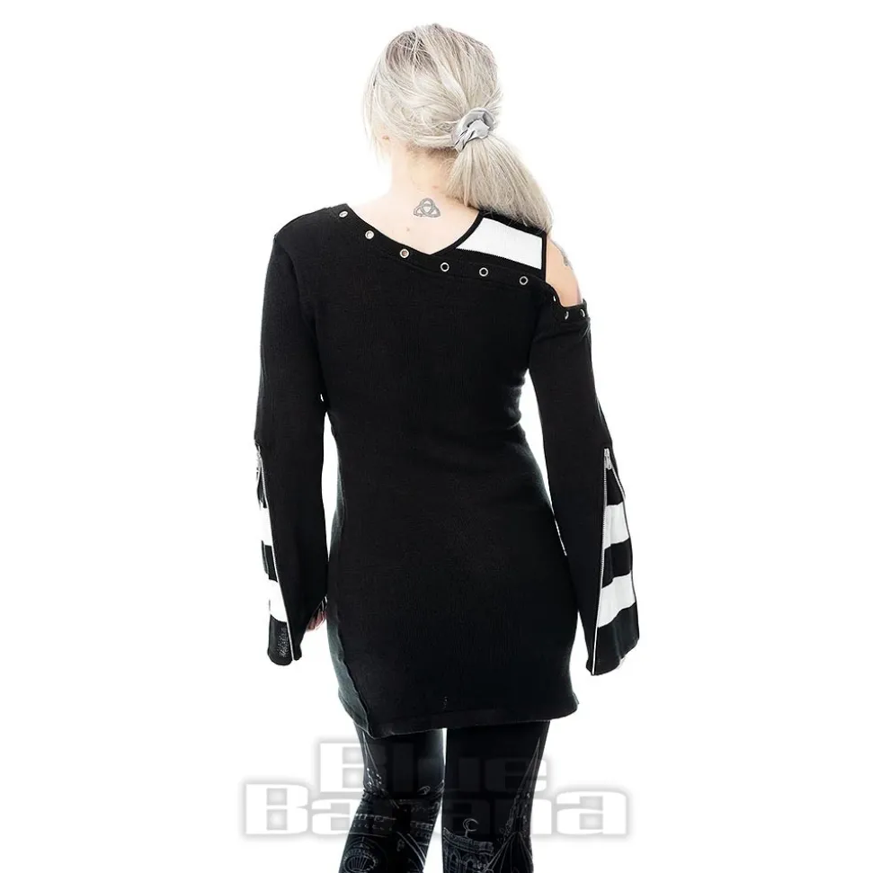 Heartless Vonda Top (Black/White)