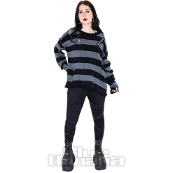 Heartless Your Worst Nightmare Jumper (Black/Grey)