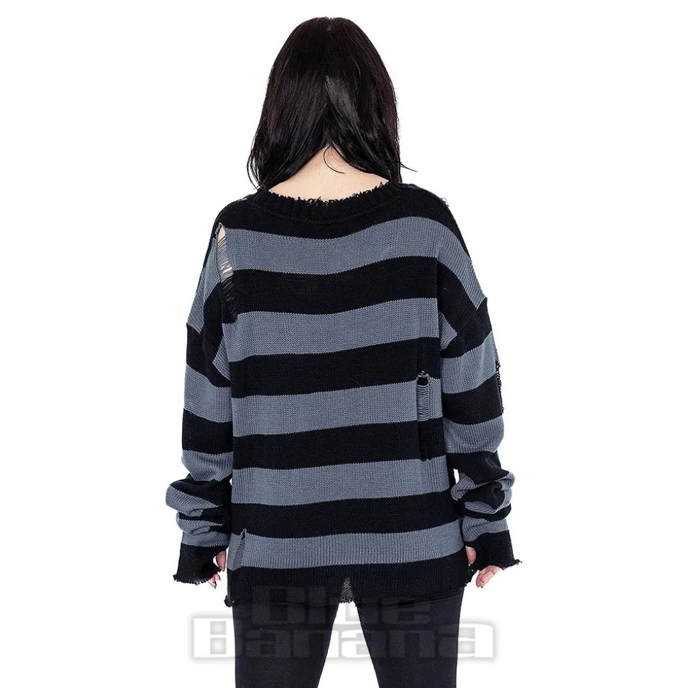 Heartless Your Worst Nightmare Jumper (Black/Grey)