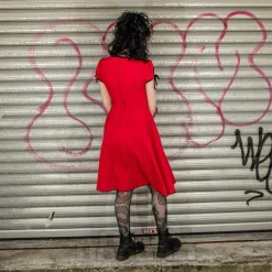 Hell Bunny Casey Dress (Red)