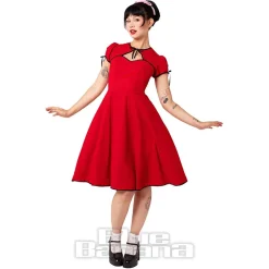 Hell Bunny Casey Dress (Red)