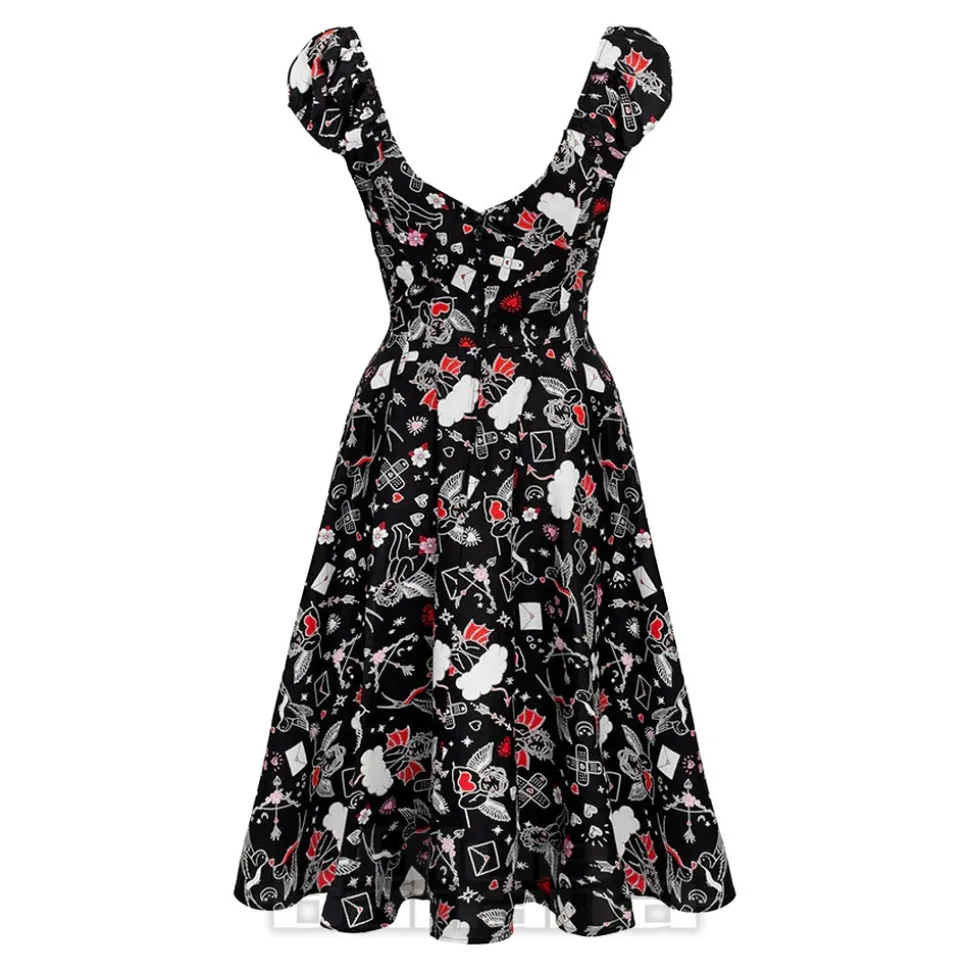 Hell Bunny Charlie Dress (Black)