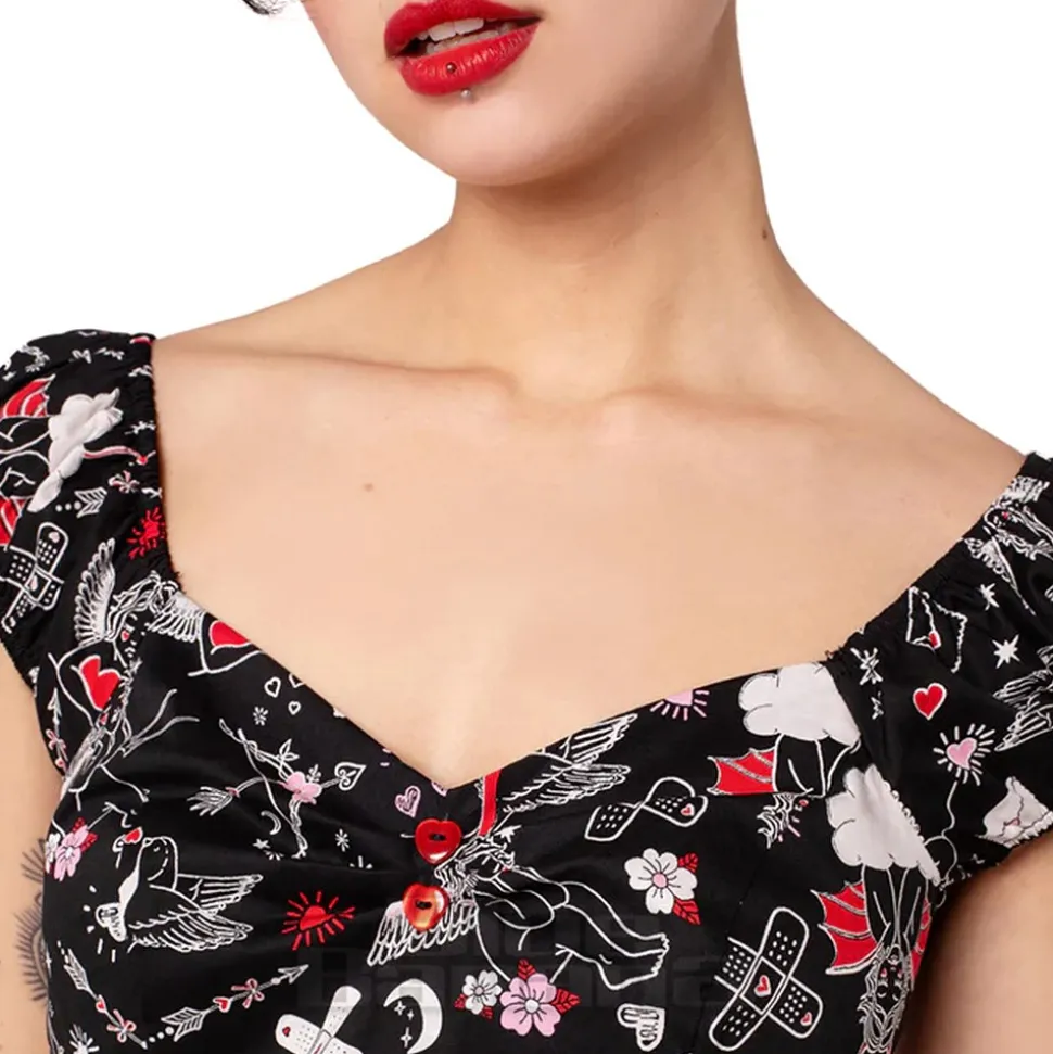 Hell Bunny Charlie Dress (Black)