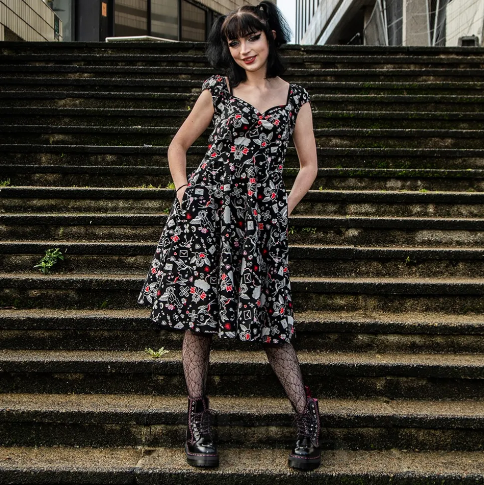Hell Bunny Charlie Dress (Black)