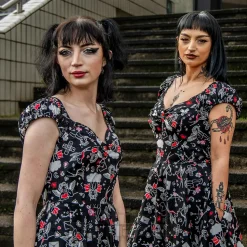 Hell Bunny Charlie Dress (Black)