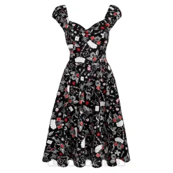 Hell Bunny Charlie Dress (Black)