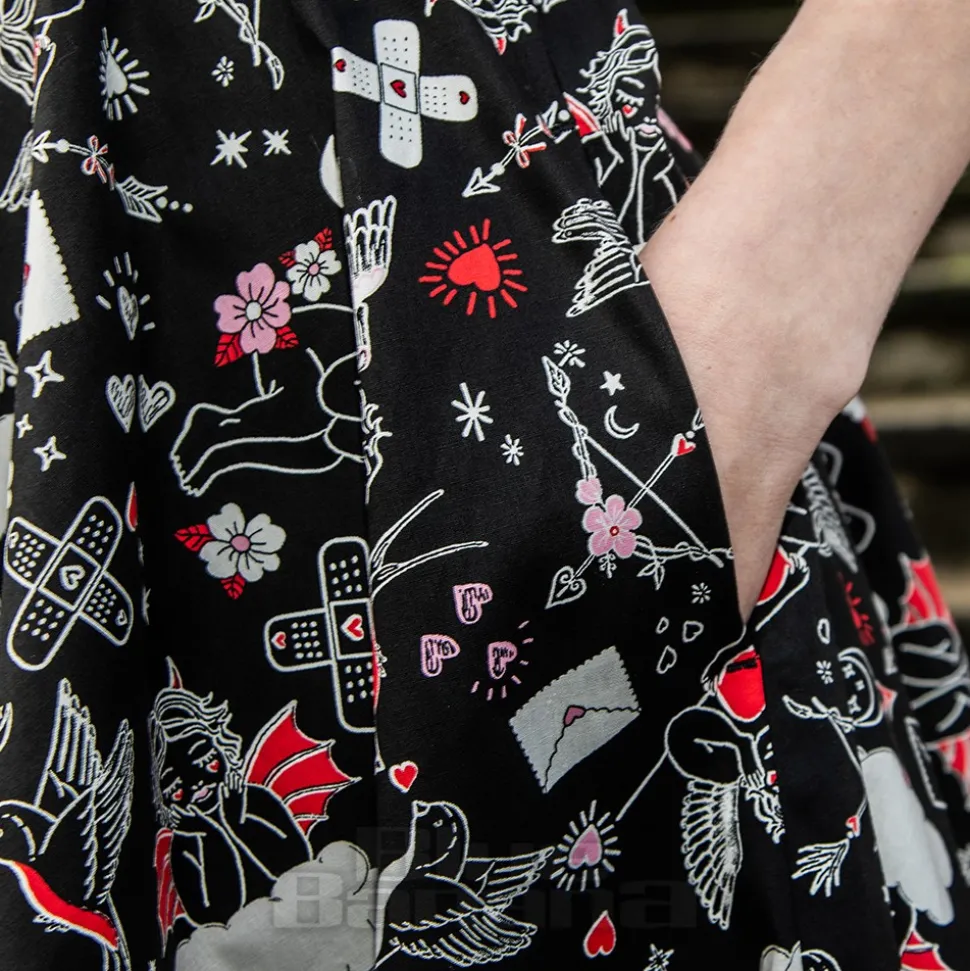 Hell Bunny Charlie Dress (Black)