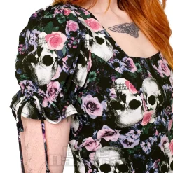 Hell Bunny Dorian Mini Dress (Black)