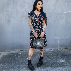 Hell Bunny Leah Mini Dress (Black)