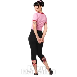 Hell Bunny Lucie Capris (Black)