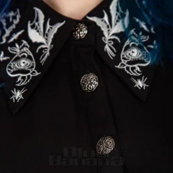 Hell Bunny Mischief Blouse (Black)