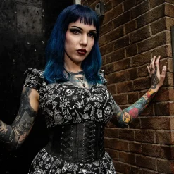 Hell Bunny Mischief Midi Dress (Black)