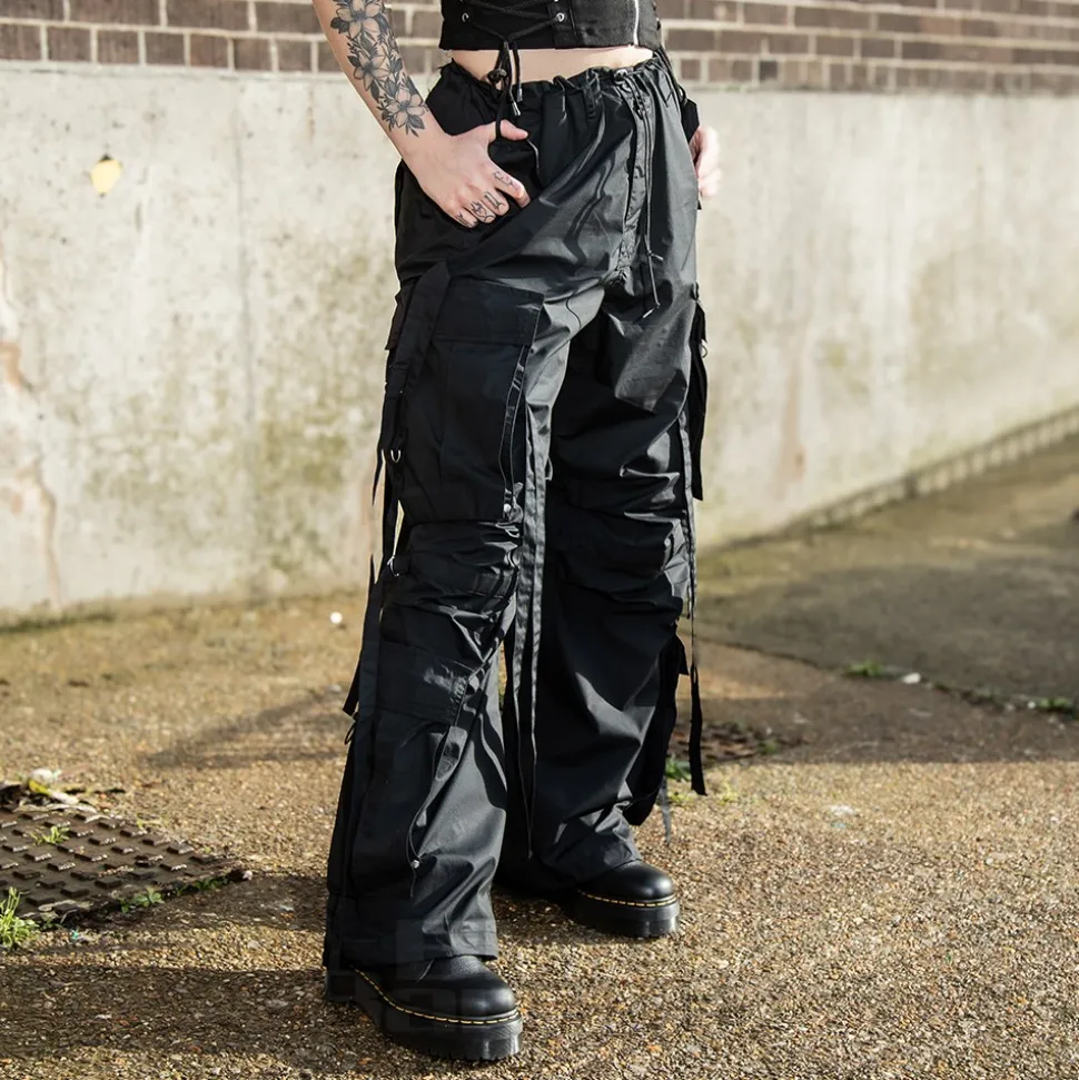 Hell Bunny Octopus Trousers (Black)