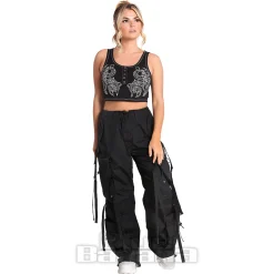 Hell Bunny Octopus Trousers (Black)