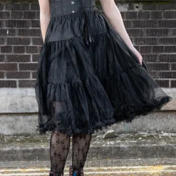 Hell Bunny Penelope Petticoat (Black)