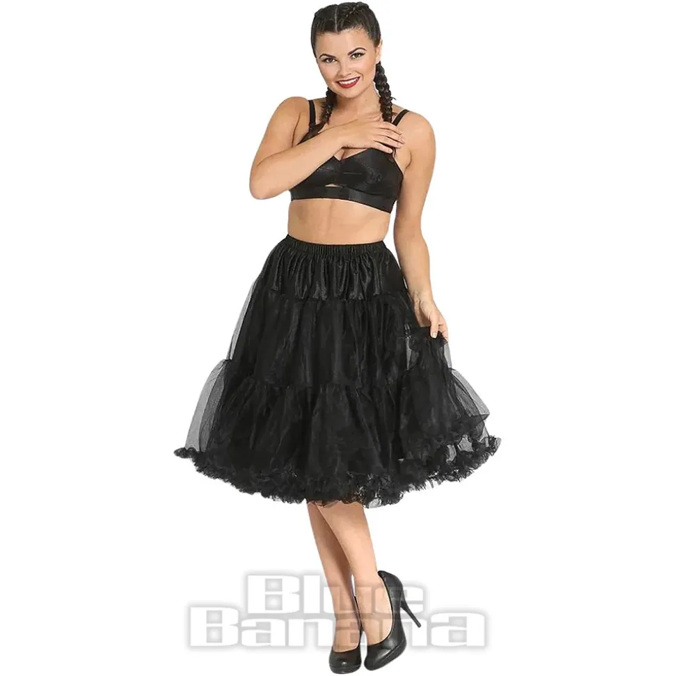 Hell Bunny Penelope Petticoat (Black)