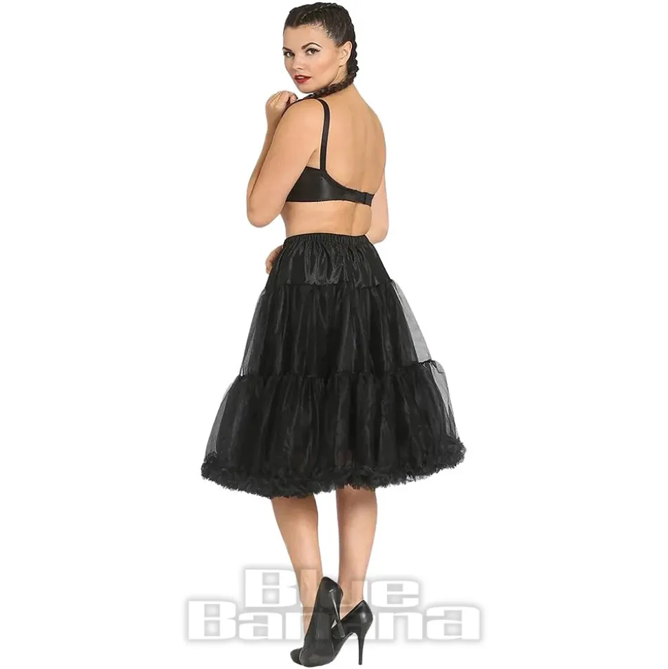 Hell Bunny Penelope Petticoat (Black)