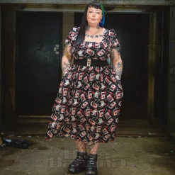 Hell Bunny Perfect Match Maxi Dress (Black)