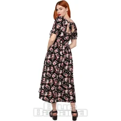 Hell Bunny Perfect Match Maxi Dress (Black)