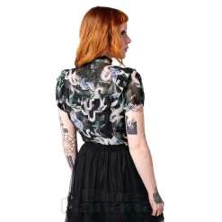 Hell Bunny Serpent Blouse (Multicolour)