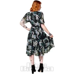 Hell Bunny Serpent Midi Dress (Multicolour)