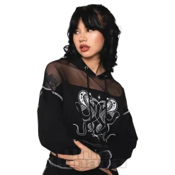 Hell Bunny Venom Hoodie (Black)