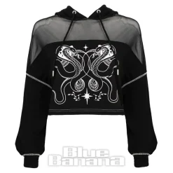 Hell Bunny Venom Hoodie (Black)