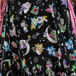 Hell Bunny X Care Bear Roxi Care Bears Dress (Black)