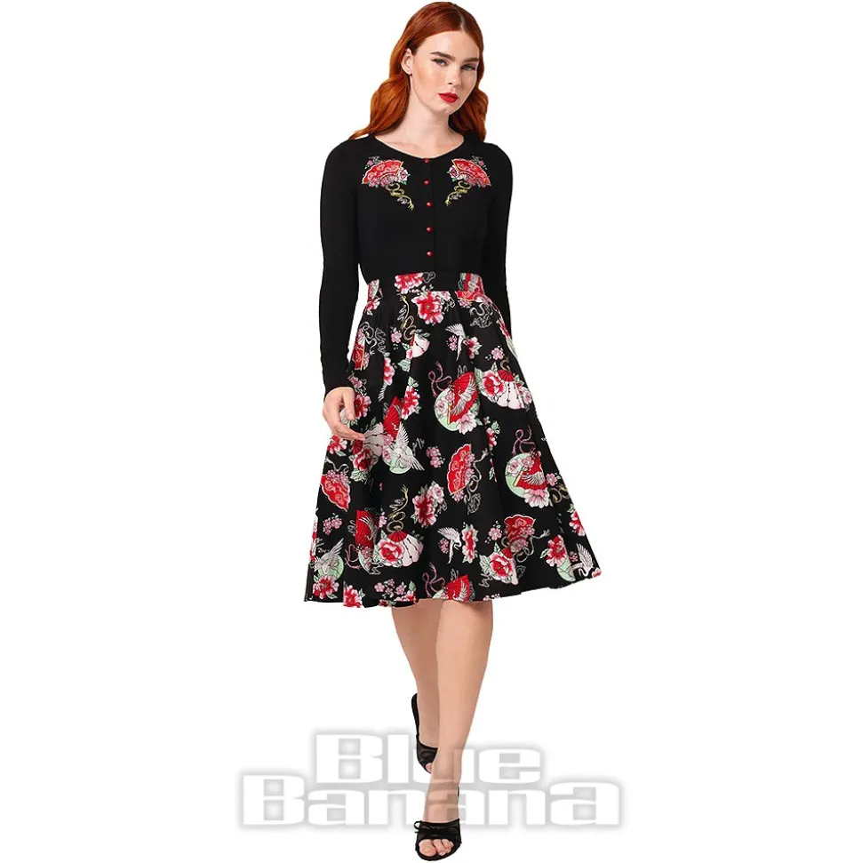 Hell Bunny Yuna Cardigan (Black)