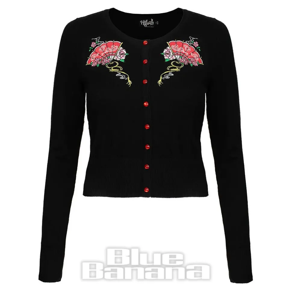 Hell Bunny Yuna Cardigan (Black)