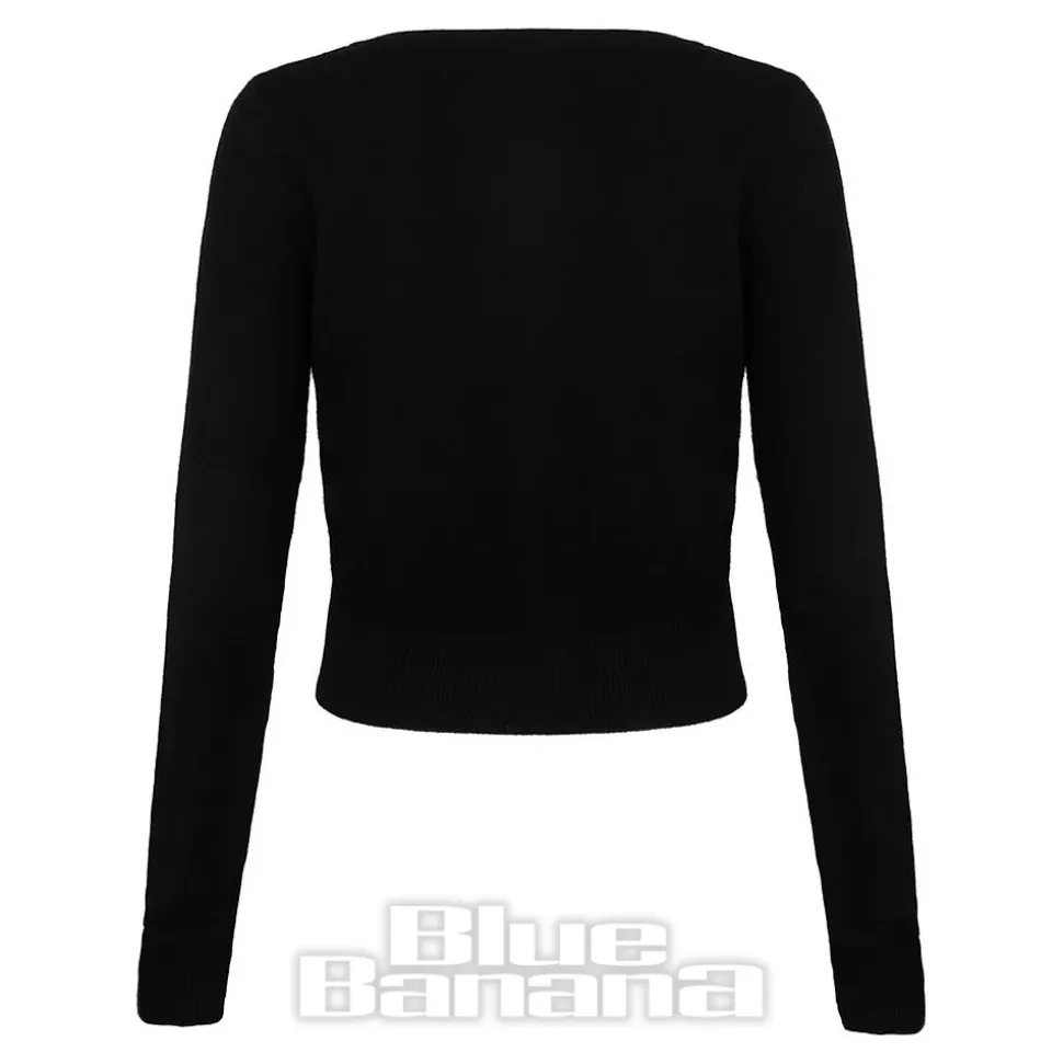 Hell Bunny Yuna Cardigan (Black)