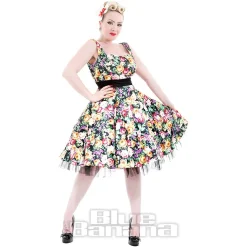 H&R London Night Bloom Dress (Multicolour)