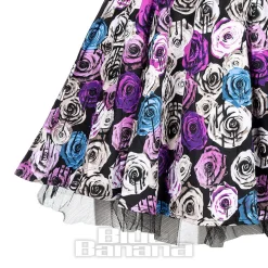 H&R London Pink Roses Dress (Multicolour)