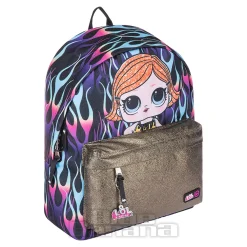 Hype L.O.L Surprise Black Fyre Backpack(Multicoloured)