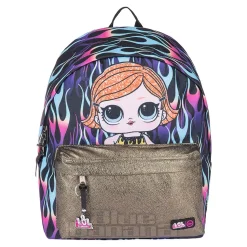 Hype L.O.L Surprise Black Fyre Backpack(Multicoloured)