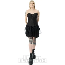 Innocent Twilight Lace Corset (Black)