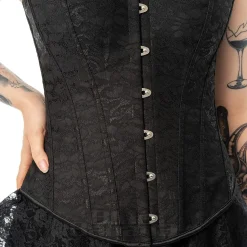 Innocent Twilight Lace Corset (Black)