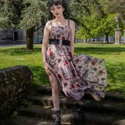 Jawbreaker Flower Spirit Maxi Dress (Multicolour)
