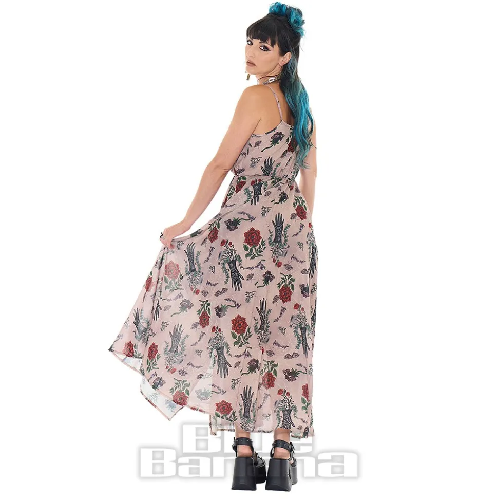 Jawbreaker Flower Spirit Maxi Dress (Multicolour)