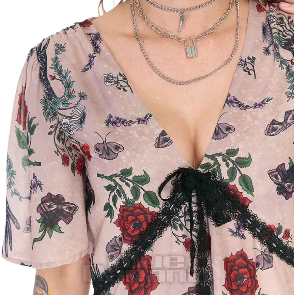 Jawbreaker Flower Spirit Mini Dress (Multicoloured)